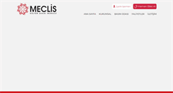 Desktop Screenshot of meclis.com.tr